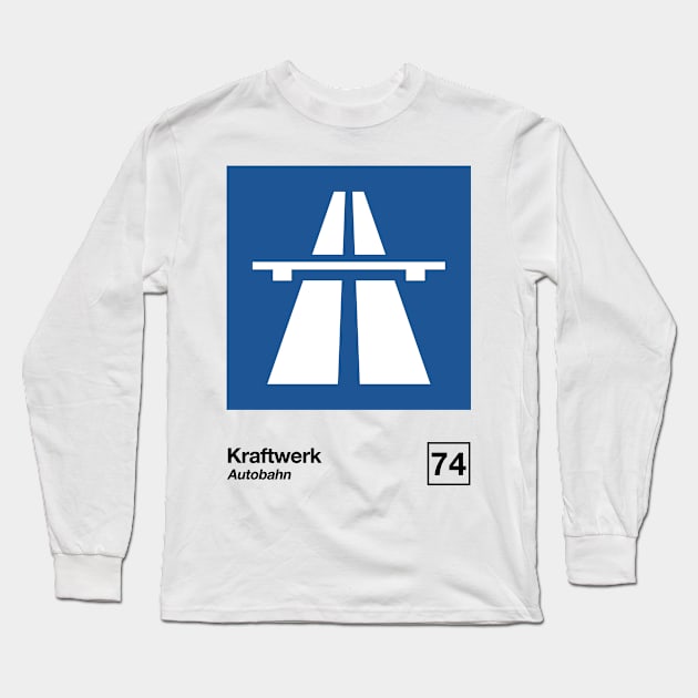 Kraftwerk / Minimalist Style Poster Artwork Design Long Sleeve T-Shirt by saudade